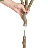 VEVOR Artificial Eucalyptus Tree, 15.2cm Tall Faux Plant, Secure PE Material & Anti-Tip Tilt Protection Low-Maintenance Plant, Lifelike Green Fake Potted Tree for Home Office Decor Indoor Outdoor - Extra Image