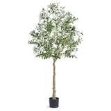 VEVOR Artificial Olive Tree, 15.2cm Tall Faux Plant, Secure PE Material & Anti-Tip Tilt Protection Low-Maintenance Plant, Lifelike Green Fake Potted Tree for Home Office Warehouse Decor Indoor Outdoor - Extra Image