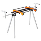 VEVOR Miter Saw Stand 300lbs Load Capacity Steel Collapsible Stand for Miter Saw - Low Angle