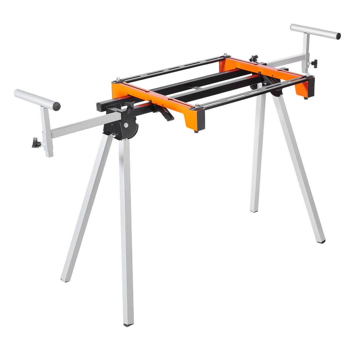 VEVOR Miter Saw Stand 300lbs Load Capacity Steel Collapsible Stand for Miter Saw
