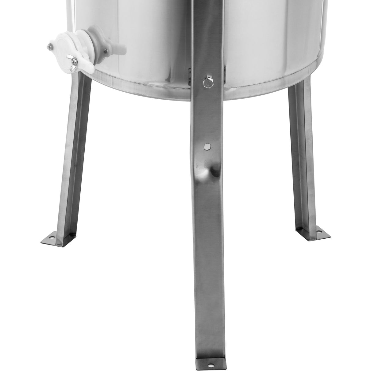 VEVOR 4 Frame Electric Honey Extractor Beekeeping 120 W Motor 2 Clear Lids