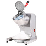VEVOR Ice Crushers Machine, 220lbs Per Hour Electric Snow Cone Maker with 4 Blades, 300W Electric Ice Crusher with Cover and Bowl for Home and