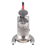 VEVOR Ice Crushers Machine, 220lbs Per Hour Electric Snow Cone Maker with 4 Blades, 300W Electric Ice Crusher with Cover and Bowl for Home and Commercial Use, Silver - Extra Image