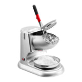 VEVOR Commercial Ice Crusher 100KG/H Electric Snow Cone Maker Shaved Ice Silver - Extra Image
