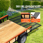2-Sided Trailer Tailgate Lift Assist, 163 kg Load Capacity, Compatible with Open Utility Trailer Tailgate and, image 3