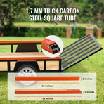 2-Sided Trailer Tailgate Lift Assist, 163 kg Load Capacity, Compatible with Open Utility Trailer Tailgate and, image 4
