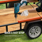 2-Sided Trailer Tailgate Lift Assist, 163 kg Load Capacity, Compatible with Open Utility Trailer Tailgate and, image 6