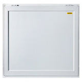 VEVOR Concession Window, 91.4 x 91.4 cm Aluminum Alloy Food Truck Service Window with 4 Horizontal Sliding Screen Windows & Awning Door & Drag Hook,