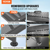 VEVOR Goat & Sheep Stand, 51x23 inch Livestock Stand, Metal Livestock Milking and Shearing Stand 21