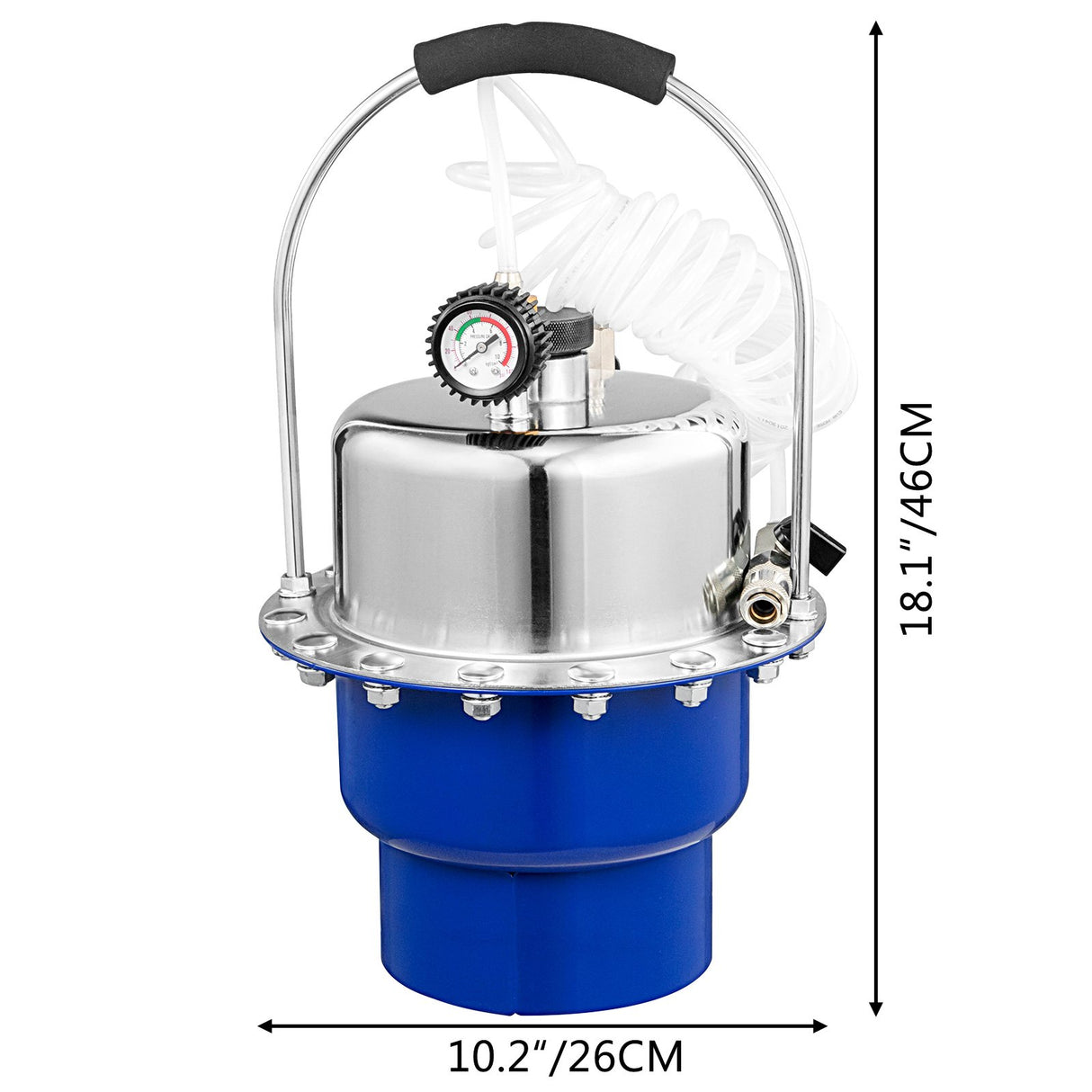 Vevor Pneumatic Air Pressure Bleeder Brake Bleeder and Clutch Bleeder Valve System Kit