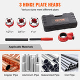 VEVOR Ratchet Pipe Threader Kit, 1/2
