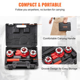 VEVOR Ratchet Pipe Threader Kit, 1/2