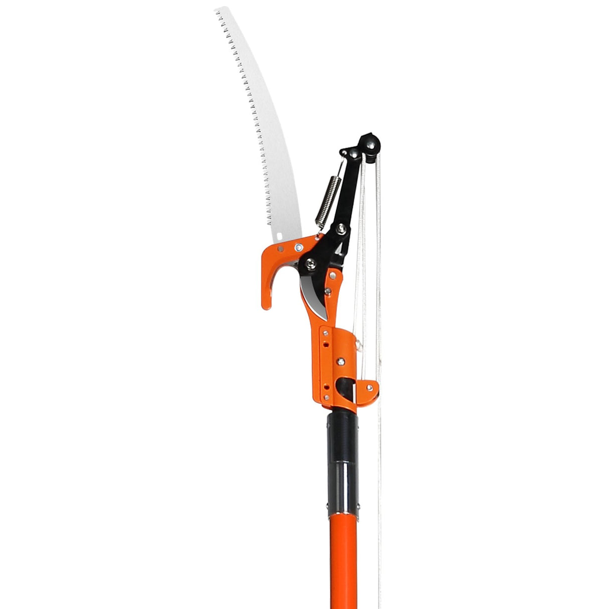VEVOR Manual Pole Saw, 2.24 m-8.24 m Extendable Tree Pruner, Sharp Steel Blade and Scissors High Branches Trimming, Branch Trimmer with Lightweight 8