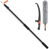 VEVOR Manual Pole Saw Extendable Tree Pruner 1.5 m-6.1 m Aluminum Alloy Pole