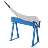 VEVOR 800mm Manual Hand Plate Shear for Metal Sheet Processing, Benchtop Cutter with Q235 Material, for Crafts Thick Steel Crafting, Heavy Duty Roll