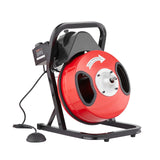 VEVOR Drain Cleaner Machine 50FT x 1/2Inch Manual Feed Snake Auger with 4 Cutter - Extra Image