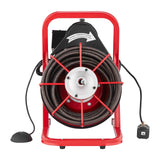 VEVOR Drain Cleaner Machine Drain Auger 75FT x 1/2 Inch Manual Feed & 4 Cutters - Extra Image