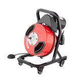 VEVOR Drain Cleaner Machine 50FT x 1/2 Inch Manual Feed Snake Auger with Wheels - Extra Image