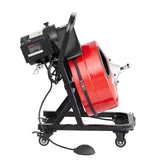 VEVOR Drain Cleaner Machine 50FT x 1/2 Inch Manual Feed Snake Auger with Wheels - Extra Image