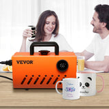 VEVOR Mug Heat Press, 30oz Tumbler Heat Press Machine, Sublimation Transfer 11-15oz 16-25oz 30oz Straight Skinny Tumblers, Cup Heat Press with Heat-resist Gloves & Tape, DIY Ceramic Mugs Cups Glasses - Low Angle