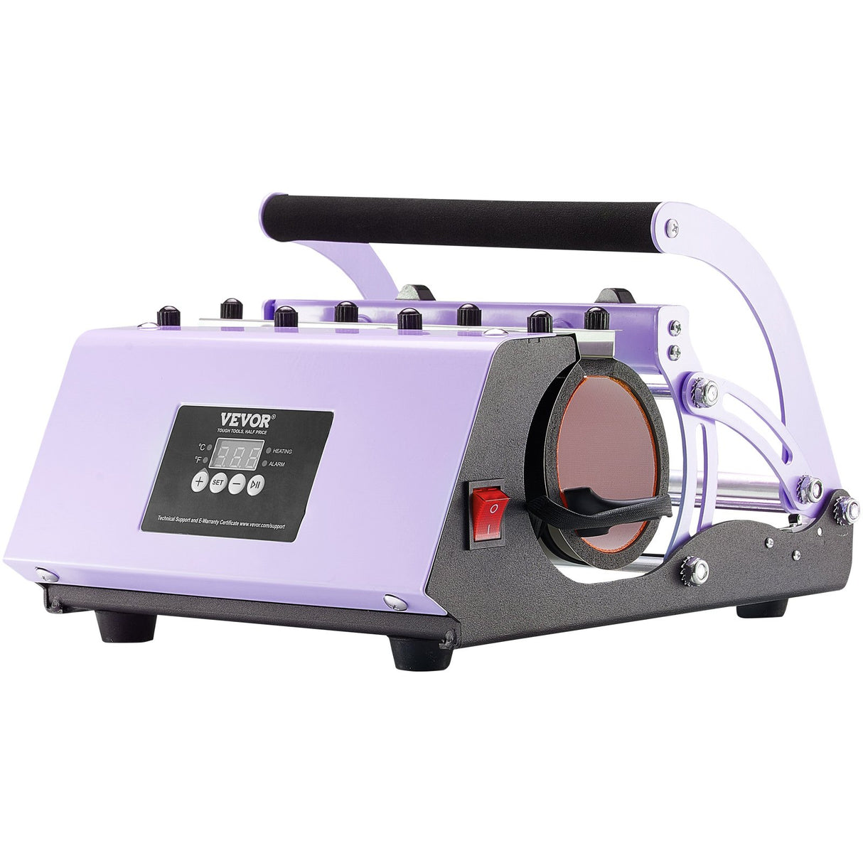 VEVOR Tumbler Heat Press Machine 11-30oz Mug Press Sublimation Tumblers Purple