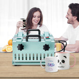 VEVOR Tumbler Heat Press Machine 2 Station Heaters 11-30oz Mug Press Sublimation - Low Angle