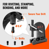 VEVOR Arbor Press, 1 Ton Manual Arbor Press, 5.9