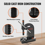 VEVOR Arbor Press, 3 Ton Manual Arbor Press, 30.99" Maximum Height, Cast Iron Heavy-duty Manual Desktop Arbor Press, Precision Hand Press for Stamping