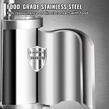 VEVOR Sausage Stuffer 2.5LBS/1.5L Capacity Homemade Sausage Maker Stainless Steel - Side View