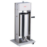 VEVOR Manual Sausage Stuffer 15 L Vertical Sausage Machine 304 Stainless Steel