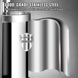 VEVOR Sausage Stuffer 5LBS/3L Capacity Homemade Sausage Maker Stainless Steel - Side View