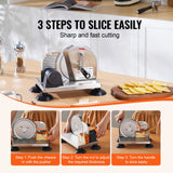 VEVOR Manual Bread Slicer 0-6