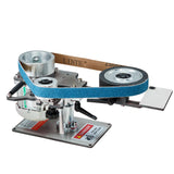 VEVOR Belt Grinder Sander, 30 x 1-Inch Variable Speed Belt Polisher with VFD, 550W Polishing Grinding Machine with 2 Grinding Moulds & 3PCS Sanding