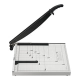 VEVOR Paper Cutter, Guillotine Trimmer, 457 mm Cut Length, 20 Sheets Capacity, Heavy Duty Guillotine Paper Cutter with Guard Rail/Blade Lock for Cardstock/Cardboard, Paper Trimmer for Home Office