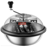 VEVOR Leaf Bowl Trimmer 16'' Manual Bud Trimmer with Stainless-Steel Blades
