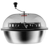 VEVOR Leaf Bowl Trimmer, 24'' Trimmer Bowl, Manual Bud Trimmer with Stainless-Steel Blades for Twisted Spin Cut, Clear Visibility Dome and Hand Pruner Included, for Cutting Leaves, Buds, Flowers - Extra Image