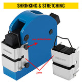 Vevor 2-in-1 Shrinker & Stretcher Set 2 Steel Jaws Sheet Metal Bender Manual Machine - Front View
