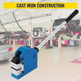 Vevor 2-in-1 Shrinker & Stretcher Set 2 Steel Jaws Sheet Metal Bender Manual Machine - Top-Down View