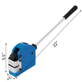 Vevor 2-in-1 Shrinker & Stretcher Set 2 Steel Jaws Sheet Metal Bender Manual Machine - Low Angle