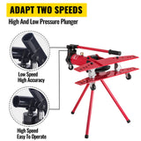 VEVOR Manual Pipe Bender Plumbers Tool 16T, Pipe Bending Machine 1/2-2 Inch, Pipe Bending Pipe Bending Machine Ø22mm-Ø60mm, Bender Tube Bender Machine Tube Bender for Heating and Piping Construction - Rear View