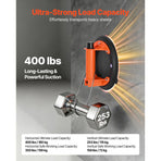 Vacuum Suction Cup, 203 mm Vacuum Glass Lifter with ABS Handle, 180 kg Max Lifting Capacity Tile Suction Cup Tool with Carrying Case for Lifting Large Tile, Granite, Drywall, Windows (1-Pack)