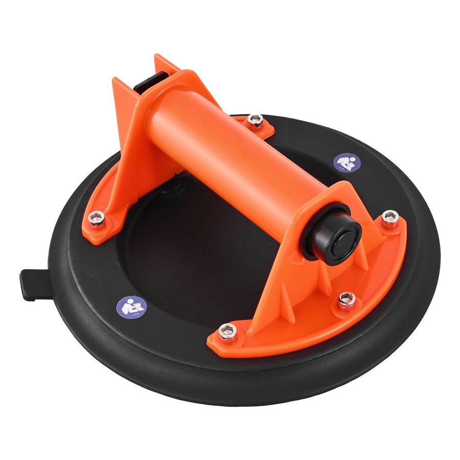 Vacuum Suction Cup, 203 mm Vacuum Glass Lifter with ABS Handle, 180 kg Max Lifting Capacity Tile Suction Cup Tool with Carrying Case for Lifting Large Tile, Granite, Drywall, Windows (1-Pack)