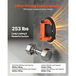 Vacuum Suction Cup, 203 mm Vacuum Glass Lifter with ABS Handle, 180 kg Max Lifting Capacity Tile Suction Cup Tool with Carrying Case for Lifting Large Tile, Granite, Drywall, Windows (2-Pack)