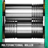 VEVOR Combination Rolling Mill Machine Roller Width: 120 mm, Roller Diameter: 55 mm Rolling Mill Jewellery 85mm Roller Width Flat Rolling Manual Jewelry Press Tabletting Tool Jewelry DIY Tools - Top-Down View
