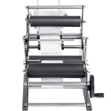 VEVOR Manual Round Labeling Machine, 15-20pcs/min, Bottle Label Applicator for Round Bottles, Adjustable Manual Round Bottle Labeler Suitable for Round Bottle Diameter 20-120 mm (with Pressing Bar)