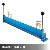 Vevor Metal Bending Machine Hand Sheet Metal Bender Adjustable Hardness - Front View