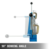 Vevor Metal Bending Machine Hand Sheet Metal Bender Adjustable Hardness - Side View
