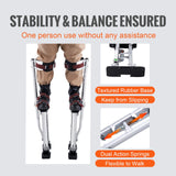 VEVOR Drywall Stilts Aluminum Tool Stilts 45.7-76.2cm Adjustable Painting Taping - 45-Degree Angle