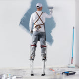 VEVOR Drywall Stilts Aluminum Tool Stilts 45.7-76.2cm Adjustable Painting Taping - Low Angle