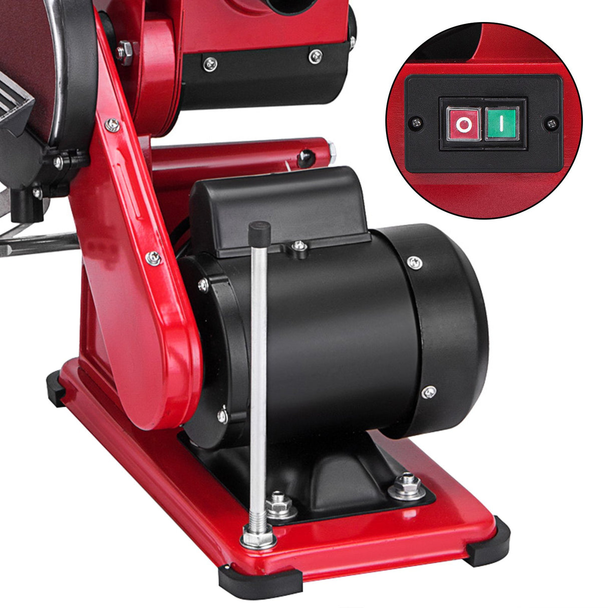 VEVOR Belt Sander 4" x 36", Disc Combo Sander 6",Electric Adjustable Bench Belt Sander 375W,Grinder Bench Sanding Machine With 4 Rubber Foot Pad